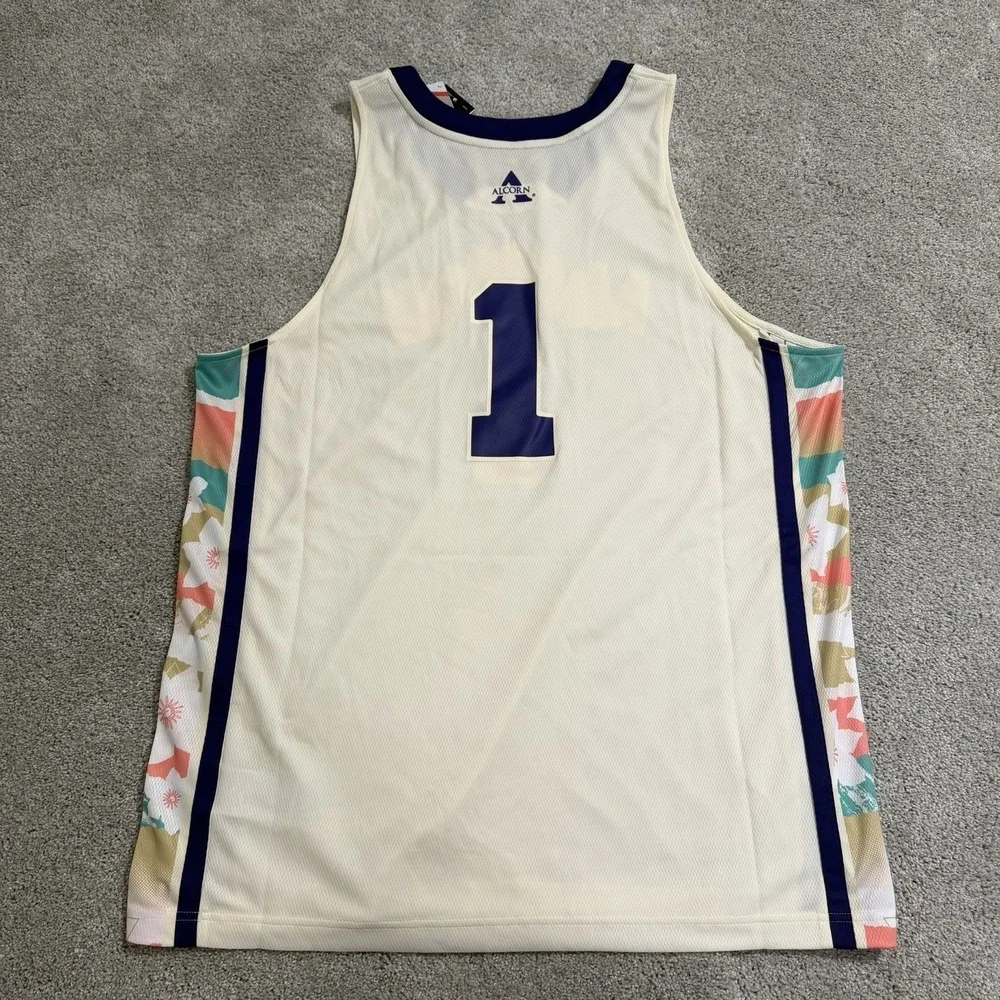 Adidas‎ Alcorn State Braves Basketball Jersey Mens XL Honoring Black Excellence